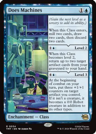 Does Machines  [Teenage Mutant Ninja Turtles] Foil