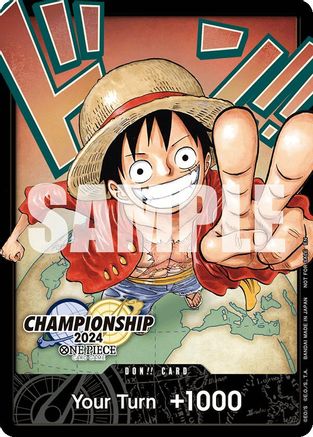 DON!! Card (Championship 2024 World Final) - [One Piece Promotion Cards]