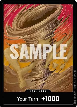 DON!! Card (Crocodile) (Double Pack Set Vol. 9) - [The Azure Sea's Seven] Foil