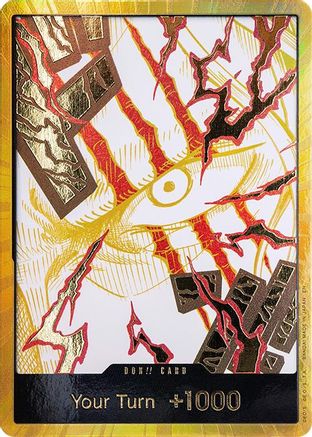 DON!! Card (Shanks) (Gold) - [Premium Booster -The Best- Vol. 2] Foil