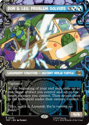 Don & Leo, Problem Solvers (Showcase)  [Teenage Mutant Ninja Turtles] Foil