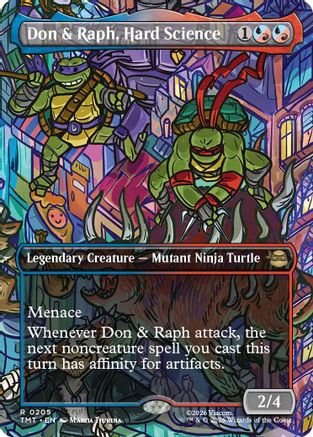 Don & Raph, Hard Science (Borderless)  [Teenage Mutant Ninja Turtles]