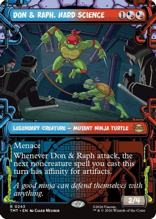 Don & Raph, Hard Science (Showcase)  [Teenage Mutant Ninja Turtles]