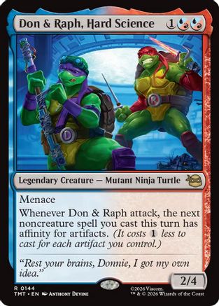 Don & Raph, Hard Science  [Teenage Mutant Ninja Turtles] Foil