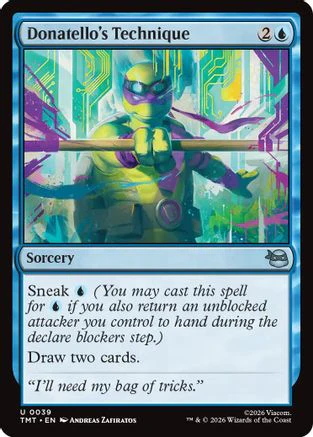 Donatello's Technique  [Teenage Mutant Ninja Turtles] Foil