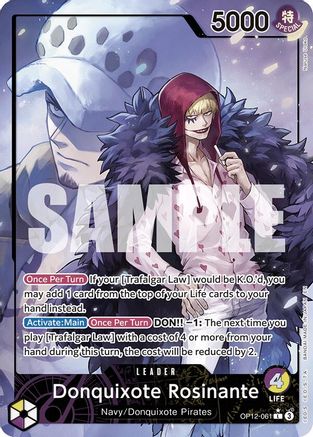 Donquixote Rosinante (061) (Alternate Art) (OP12-061) - [Legacy of the Master] Foil