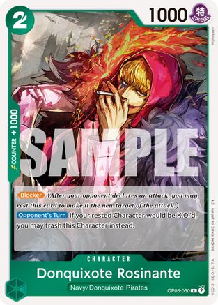 Donquixote Rosinante (Reprint) (OP05-030) - [Premium Booster -The Best- Vol. 2] Foil