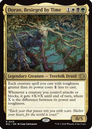 Doran, Besieged by Time  [Lorwyn Eclipsed] Foil