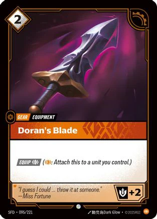 Doran's Blade (095/221) - Riftbound - [Spiritforged]