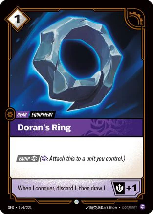 Doran's Ring (124/221) - Riftbound - [Spiritforged]