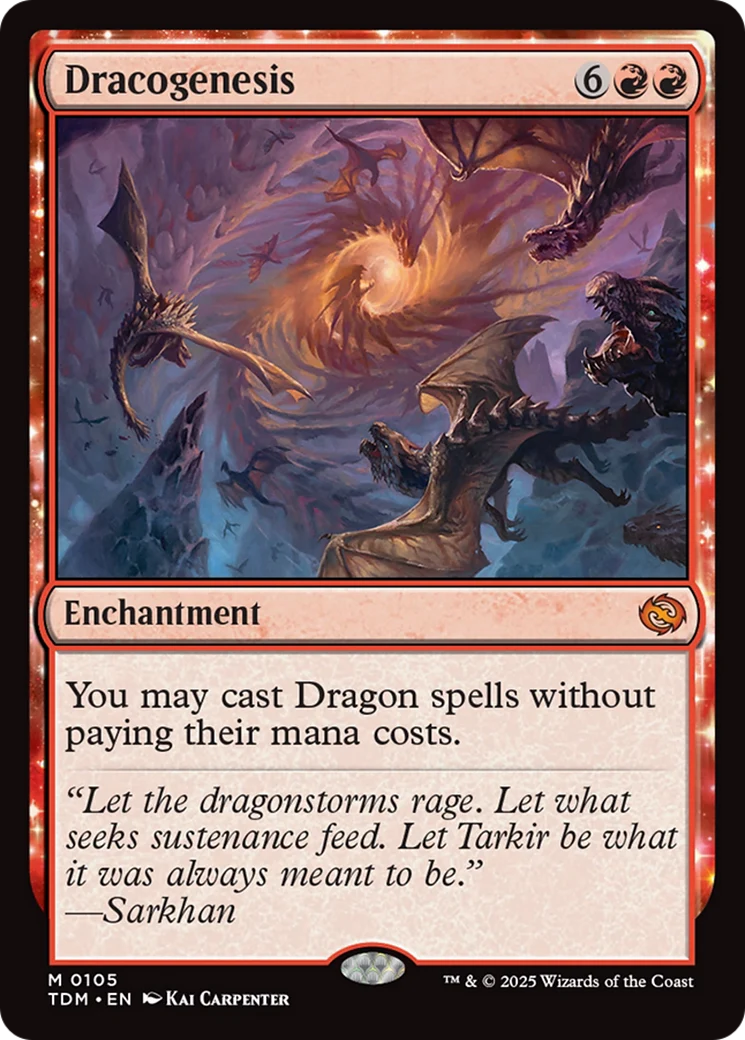 Dracogenesis [Tarkir: Dragonstorm] Foil