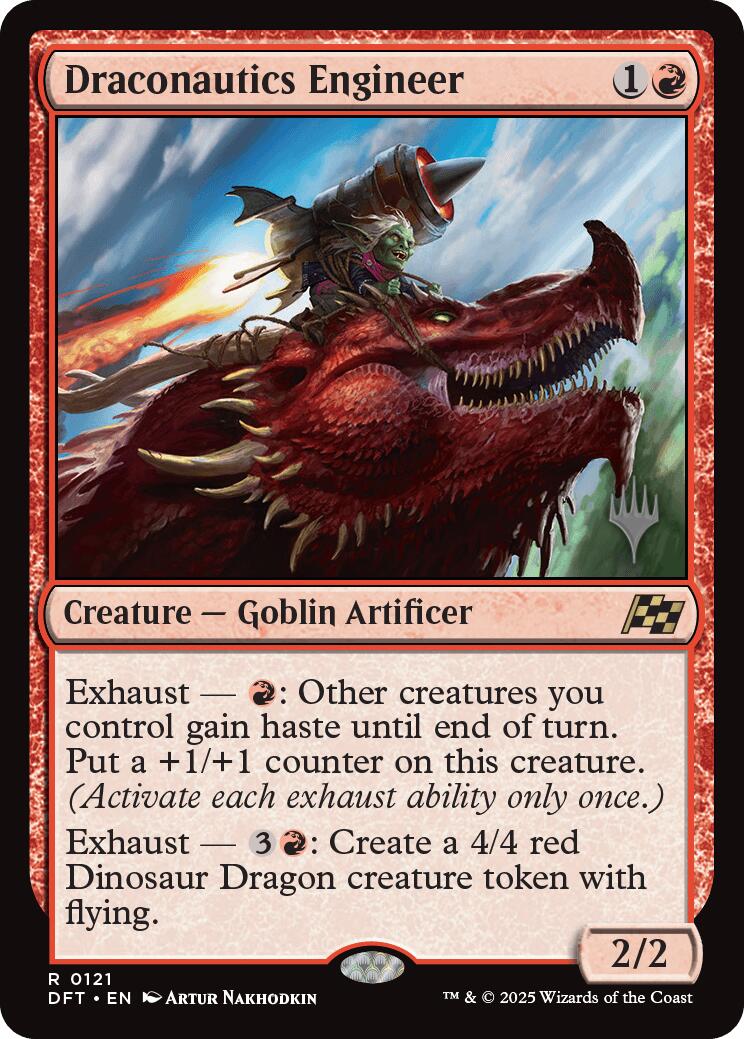 Draconautics Engineer (Promo Pack) [Aetherdrift Promos] Foil