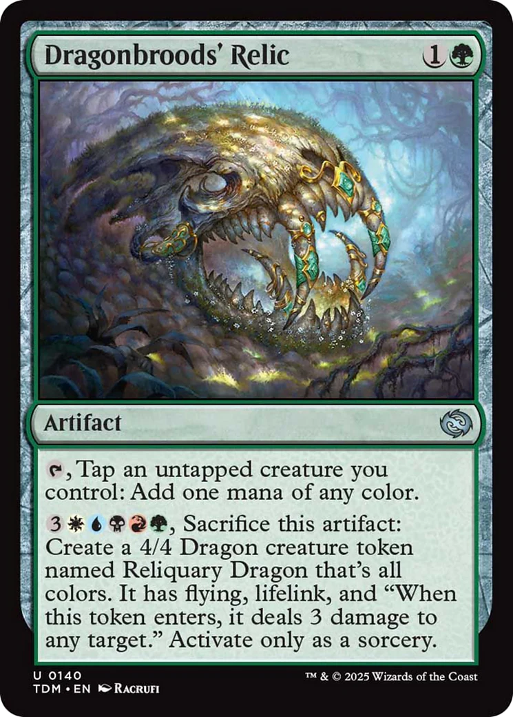 Dragonbroods' Relic [Tarkir: Dragonstorm] Foil