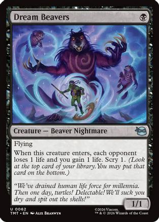 Dream Beavers  [Teenage Mutant Ninja Turtles]