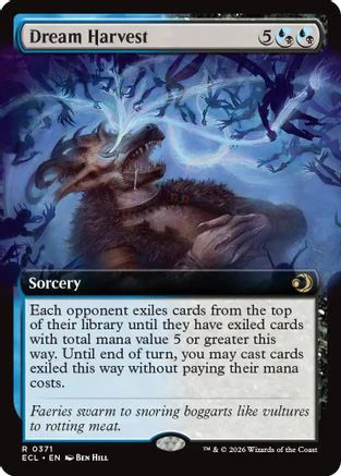 Dream Harvest (Extended Art)  [Lorwyn Eclipsed]