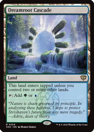 Dreamroot Cascade  [Secrets of Strixhaven] Foil
