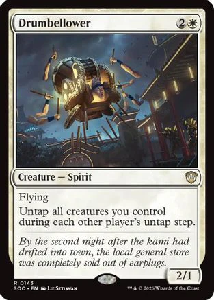 Drumbellower  [Commander: Secrets of Strixhaven]