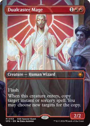 Dualcaster Mage (Borderless)  [Special Guests]