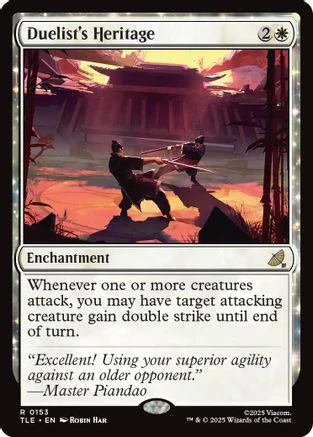 Duelist's Heritage  [Avatar: The Last Airbender: Eternal-Legal]