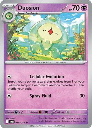 Duosion 041/086  SV Black Bolt - Common