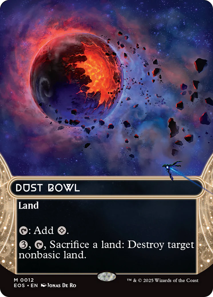 Dust Bowl (0012) (Borderless) [Edge of Eternities: Stellar Sights] Foil