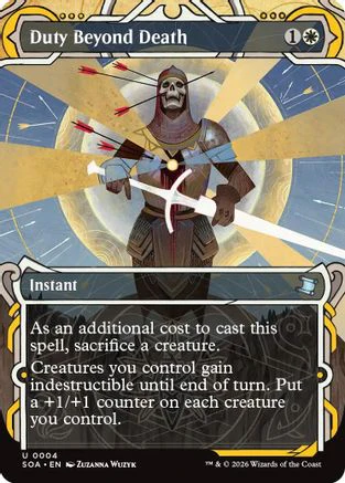Duty Beyond Death  [Secrets of Strixhaven: Mystical Archive] Foil
