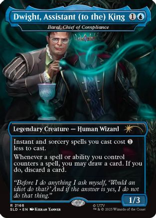 Dwight, Assistant (to the) King - Baral, Chief of Compliance  [Secret Lair Drop Series] Foil