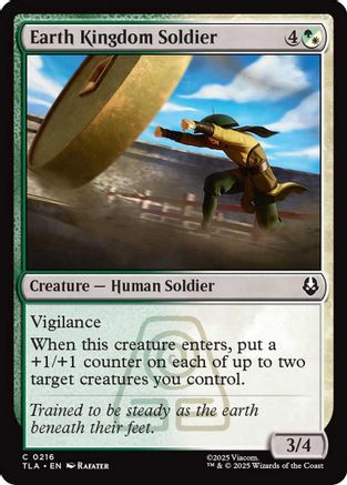 Earth Kingdom Soldier  [Avatar: The Last Airbender: Eternal-Legal] Foil