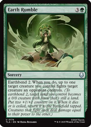 Earth Rumble  [Avatar: The Last Airbender] Foil