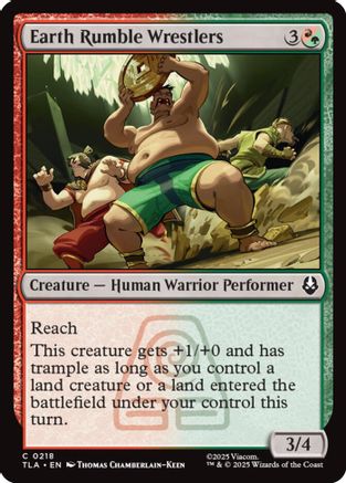 Earth Rumble Wrestlers  [Avatar: The Last Airbender]