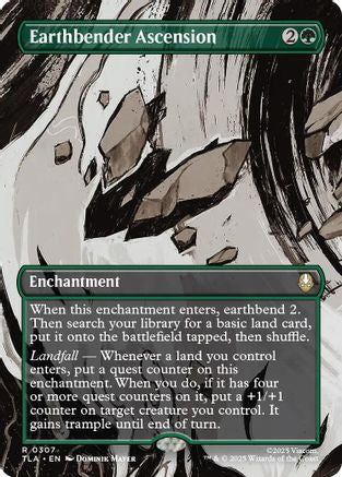 Earthbender Ascension (Borderless)  [Avatar: The Last Airbender] Foil