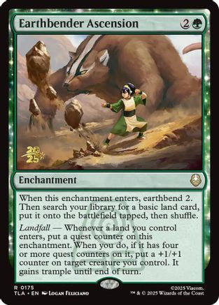 Earthbender Ascension  [Prerelease Cards] Foil