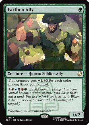 Earthen Ally  [Avatar: The Last Airbender] Foil