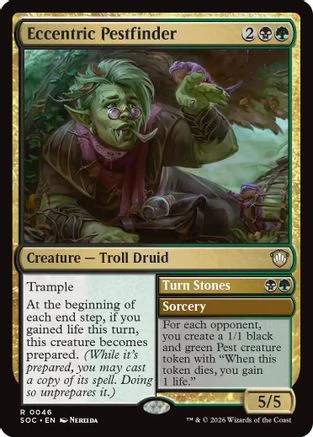 Eccentric Pestfinder  [Commander: Secrets of Strixhaven]
