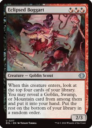 Eclipsed Boggart  [Lorwyn Eclipsed]