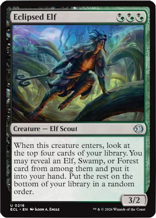 Eclipsed Elf  [Lorwyn Eclipsed]