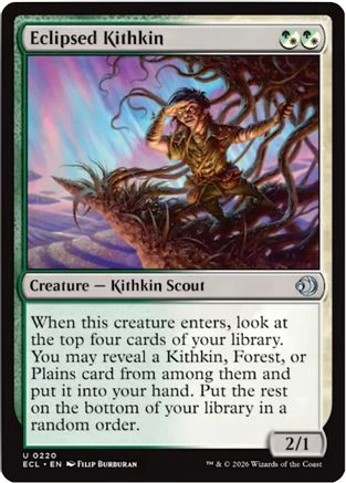 Eclipsed Kithkin  [Lorwyn Eclipsed] Foil