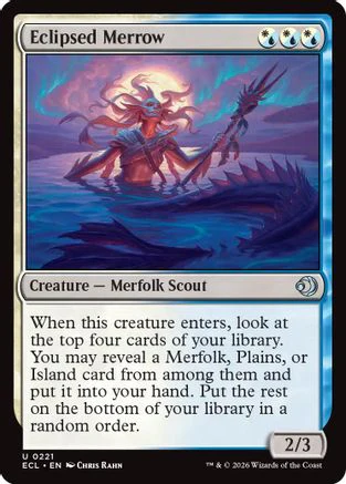 Eclipsed Merrow  [Lorwyn Eclipsed] Foil