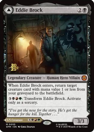 Eddie Brock  [Prerelease Cards] Foil