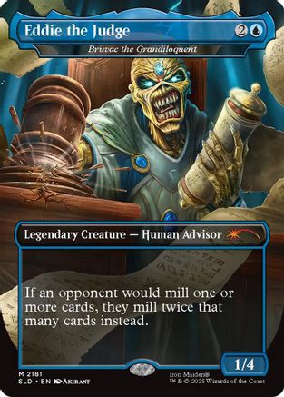 Eddie the Judge - Bruvac the Grandiloquent  [Secret Lair Drop Series]