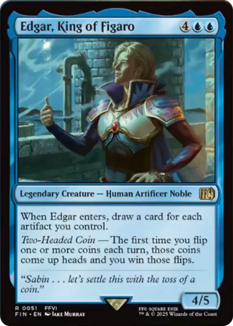 Edgar, King of Figaro [FINAL FANTASY] Foil