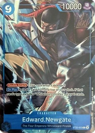 Edward.Newgate (Premium Card Collection -6 assort vol.1-) (ST22-003) - [One Piece Promotion Cards] Foil