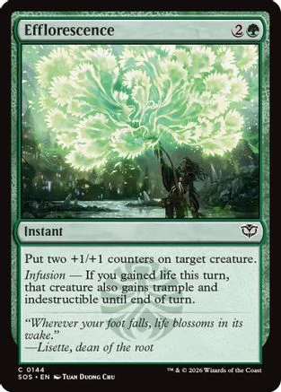 Efflorescence  [Secrets of Strixhaven] Foil