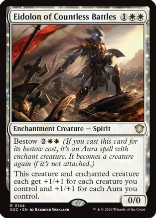 Eidolon of Countless Battles  [Commander: Secrets of Strixhaven]