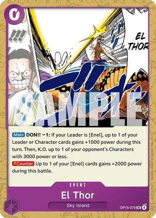 El Thor (OP15-075) - [Adventure on Kami's Island]