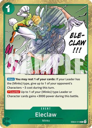 Eleclaw (EB04-019) - [The Azure Sea's Seven] Foil