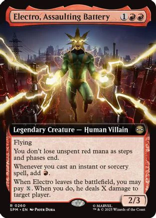 Electro, Assaulting Battery (Extended Art)  [Marvel's Spider-Man]
