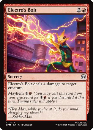 Electro's Bolt  [Marvel's Spider-Man]