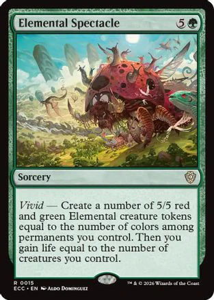 Elemental Spectacle  [Commander: Lorwyn Eclipsed]