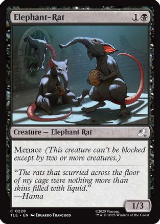 Elephant-Rat  [Avatar: The Last Airbender: Eternal-Legal]